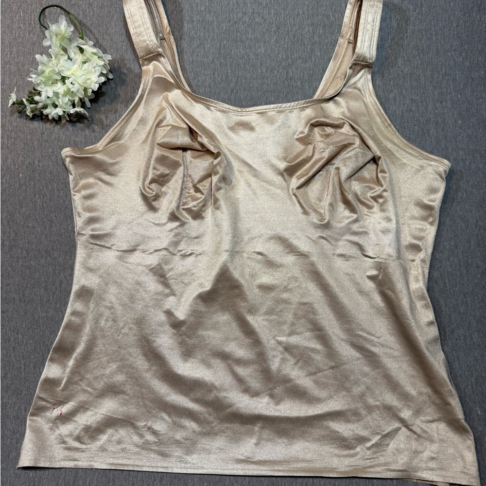 Ruby Ribbon Champagne Satin Original Cami size 42
